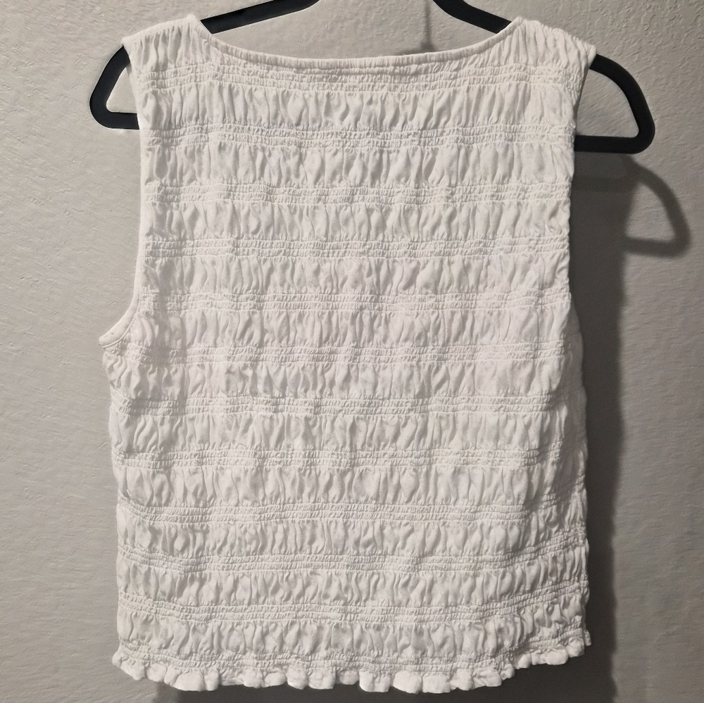 Madewell Smocked Tank Top - Picture 5 of 6